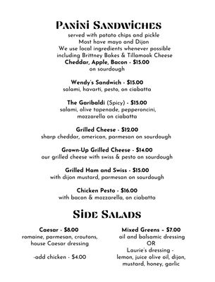Menu photo 6 Fish With Lips Garibaldi, OR Menu photo 6 Fish With Lips Garibaldi, OR
