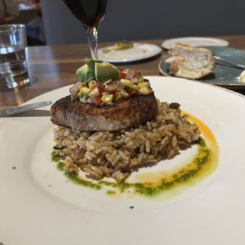 Bluewater Grill Seafood Restaurant & Market Carlsbad - Chipotle Blackened Swordfish, Pacific - Seafood Near Me - Carlsbad, California