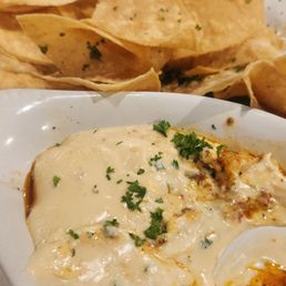 Boch queso with crayfish roux Boch queso with crayfish roux