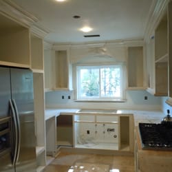 All Pro Carpentry - during cabinet install