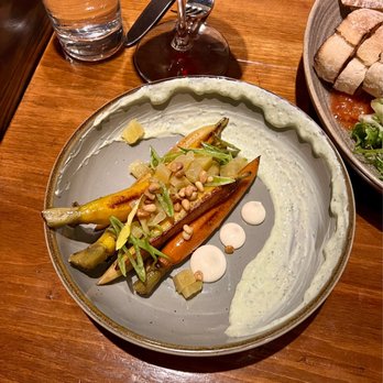 2120 - Roasted Rainbow Carrots - New American Near Me - Seattle, Washington
