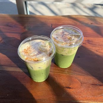 Academic Coffee - banana matcha - Bakeries Near Me - San Jose, California Academic Coffee - banana matcha - Bakeries Near Me - San Jose, California