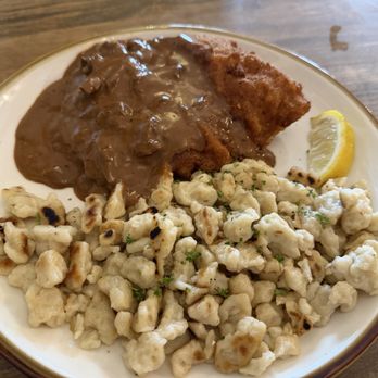 Old Castle Restaurant - Jagers/Hunters Schnitzel - German Near Me - Ruskin, Florida Old Castle Restaurant - Jagers/Hunters Schnitzel - German Near Me - Ruskin, Florida