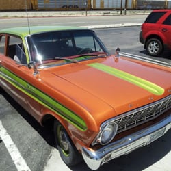 Carl's Jr - Check out the sweet ride in the parking lot