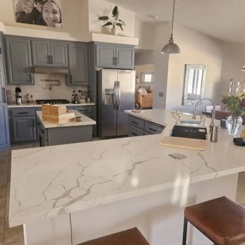 Chris Marlin Construction - AFTER full kitchen remodel - Cabinetry Near Me