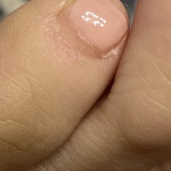 Green Nails and Spa - Not completely painted