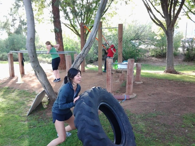 WTF | Work That Figure Outdoor Fitness Logo