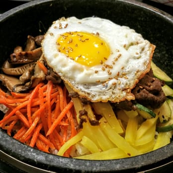 Bonchon Midland Park - Bip Bim Bap, deliciously hot, spicy and crispy. Just a wonderful rice dish to go with the fried chicken wings. - Korean Near Me - Midland Park, New Jersey Bonchon Midland Park - Bip Bim Bap, deliciously hot, spicy and crispy. Just a wonderful rice dish to go with the fried chicken wings. - Korean Near Me - Midland Park, New Jersey