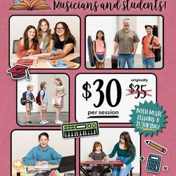WM Music & Tutoring - SIGN UP FOR THE 26/27 SCHOOL YEAR!