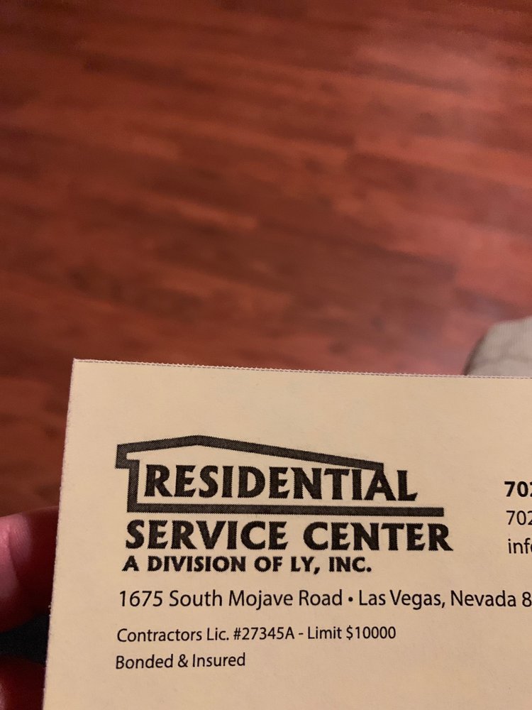 Slide of Residental Service Center