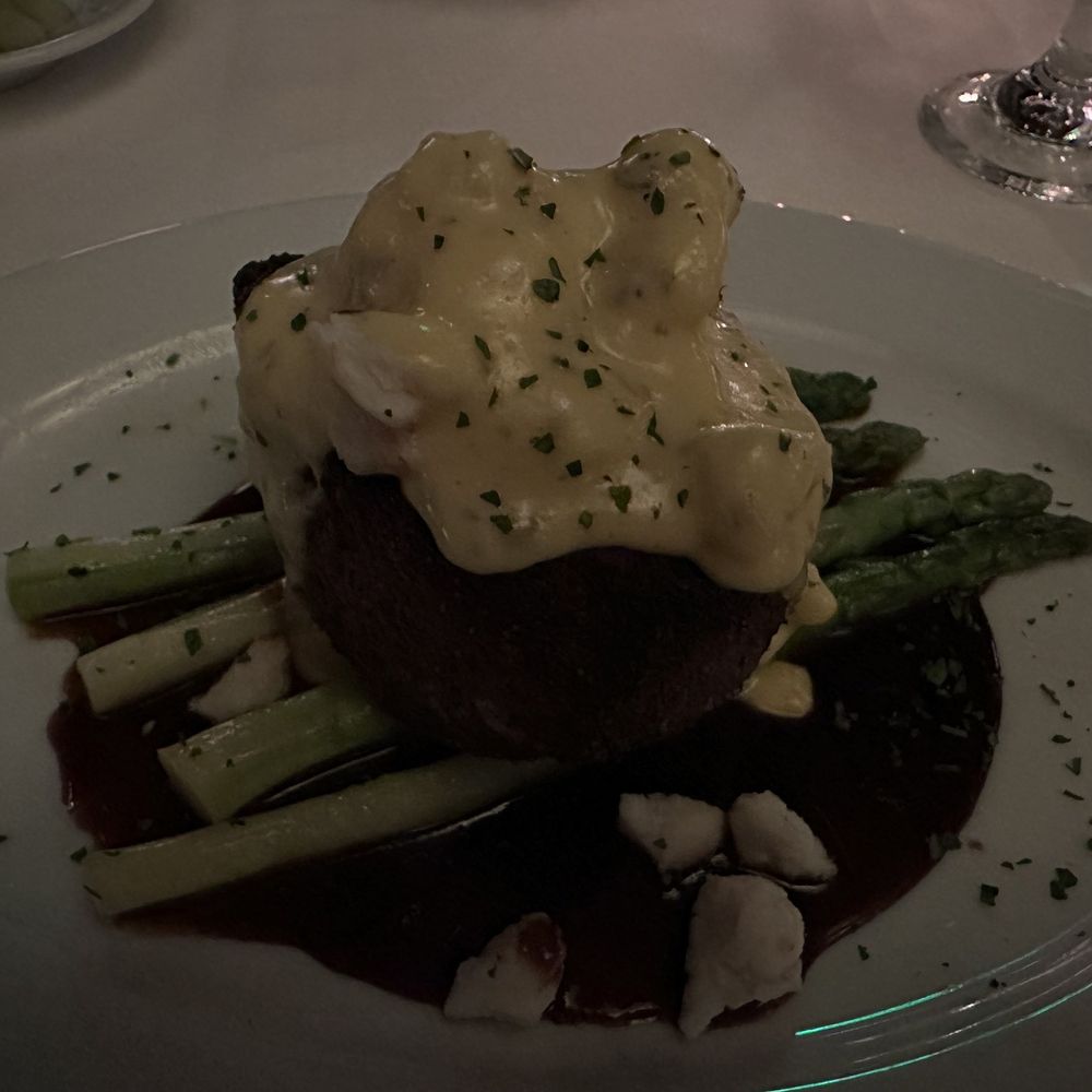 Ocean Prime - Filet Mignon (10oz) - Oscar Style - Seafood Near Me - Dallas, Texas
