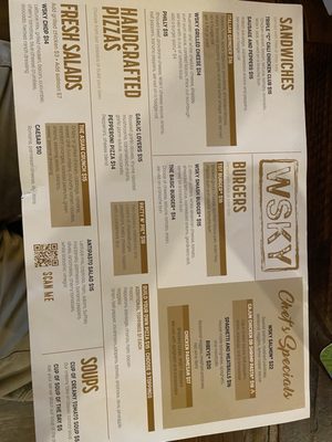 Menu photo 2 WSKY Bar + Grill North Las Vegas, NV Menu photo 2 WSKY Bar + Grill North Las Vegas, NV