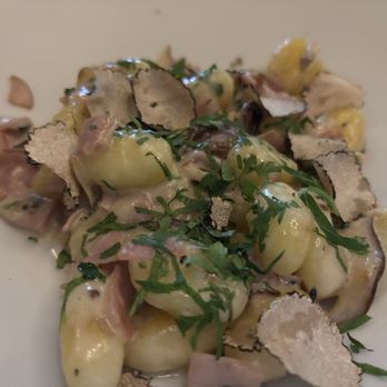 Tonight & Tomorrow - La Colombe d'Or - Didn't taste it but my friend's gnocchi looked nice. - Breakfast & Brunch Near Me - Houston, Texas Tonight & Tomorrow - La Colombe d'Or - Didn't taste it but my friend's gnocchi looked nice. - Breakfast & Brunch Near Me - Houston, Texas