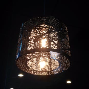Pho Lan Asian Bistro - Neat lights along the back wall. - Vietnamese Near Me - Moore, Oklahoma
