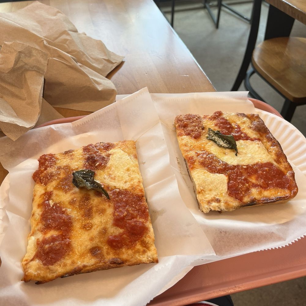 Pizzeria G - 2 Grandma Vodka slices - Pizza Near Me - Garden City, New York Pizzeria G - 2 Grandma Vodka slices - Pizza Near Me - Garden City, New York
