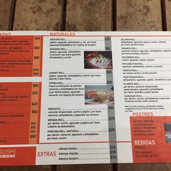 Just Sushi - Menú de Just Sushi