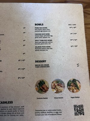 Menu photo 8 HiroNori Craft Ramen Long Beach, CA