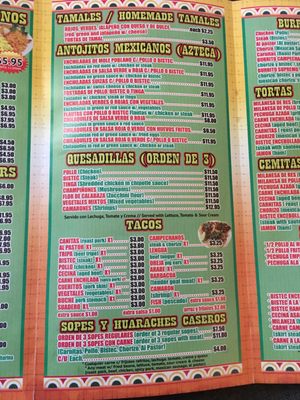 Menu photo 4 Mercado Azteca & Deli Peekskill, NY