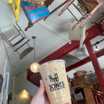 Jones Coffee Roasters - Iced Latte - Coffee Roasteries Near Me - South Pasadena, California Jones Coffee Roasters - Iced Latte - Coffee Roasteries Near Me - South Pasadena, California