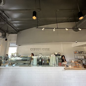 Coffee Code Espresso Bar - Interior - Coffee & Tea Near Me - Fullerton, California