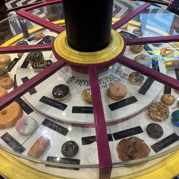 Voodoo Doughnut - Rotating donut display - Bakeries Near Me - Orlando, Florida Voodoo Doughnut - Rotating donut display - Bakeries Near Me - Orlando, Florida