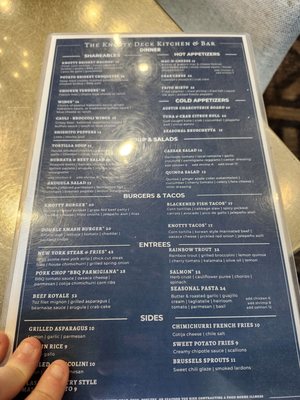 Menu photo 2 Knotty Deck Kitchen & Bar Austin, TX Menu photo 2 Knotty Deck Kitchen & Bar Austin, TX