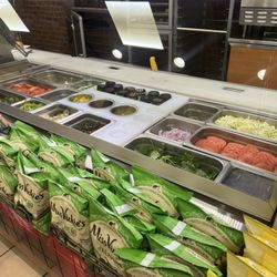 CLEAN COUNTER AND FRESH CONDIMENTS! CLEAN CLEAN CLEAN A+++++