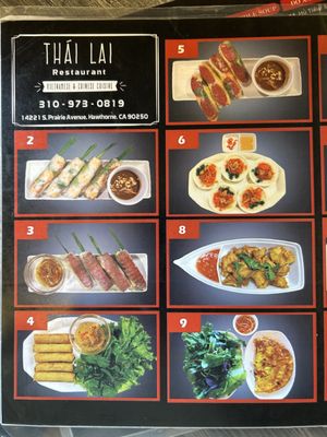 Menu photo 1 Thai Lai Restaurant Hawthorne, CA Menu photo 1 Thai Lai Restaurant Hawthorne, CA