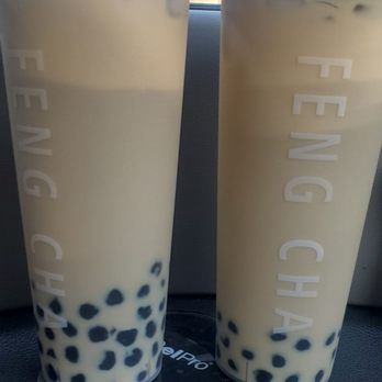 Feng Cha Teahouse - The boba amounts are so different for the same drink - Bubble Tea Near Me - Costa Mesa, California
