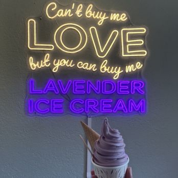 123 Farm - Lavender ice cream - Farmers Market Near Me - Cherry Valley, California
