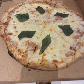 Dominique Ansel Marche - Cheese Pizza with Basil - French Near Me - Las Vegas, Nevada