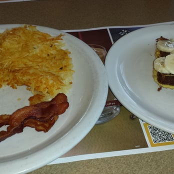 Denny's - Banana bread french toast slam... yum - American Near Me - Oklahoma City, Oklahoma Denny's - Banana bread french toast slam... yum - American Near Me - Oklahoma City, Oklahoma