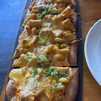 Industry Public House - Buffalo Mac and cheese flatbread - New American Near Me - Pittsburgh, Pennsylvania Industry Public House - Buffalo Mac and cheese flatbread - New American Near Me - Pittsburgh, Pennsylvania
