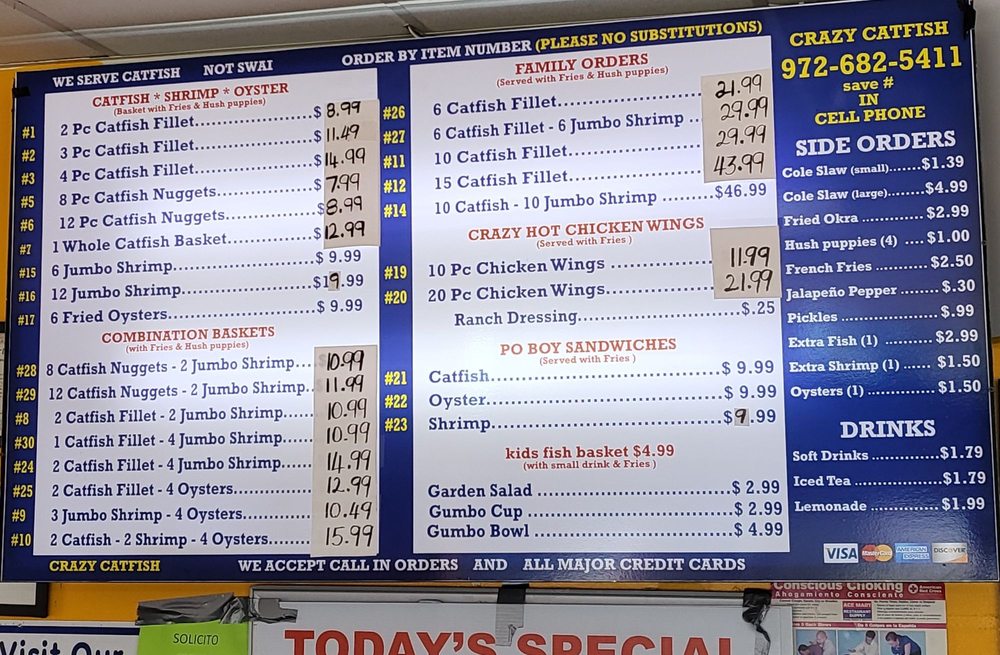 CRAZY CATFISH RESTAURANT 17 Photos & 42 Reviews 805 W Centerville