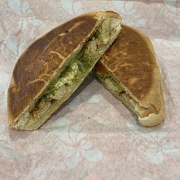 Chicken caprese sandwich. Chicken caprese sandwich.
