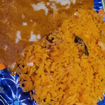 Los Panchos - refried beans and rice - Mexican Near Me - Henrico, Virginia