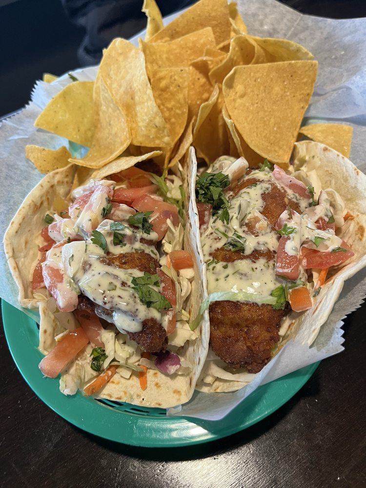 Food from Fresco Mexican Grill & Salsa Bar