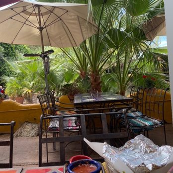 El Encanto - Our view from the table. - Mexican Near Me - Cave Creek, Arizona