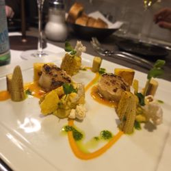Ristorante Comeback - Japanese scallops starter