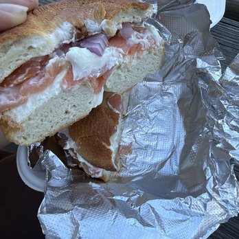 Natural Bites - Cream cheese salmon bagel - Juice Bars & Smoothies Near Me - Sunrise, Florida Natural Bites - Cream cheese salmon bagel - Juice Bars & Smoothies Near Me - Sunrise, Florida