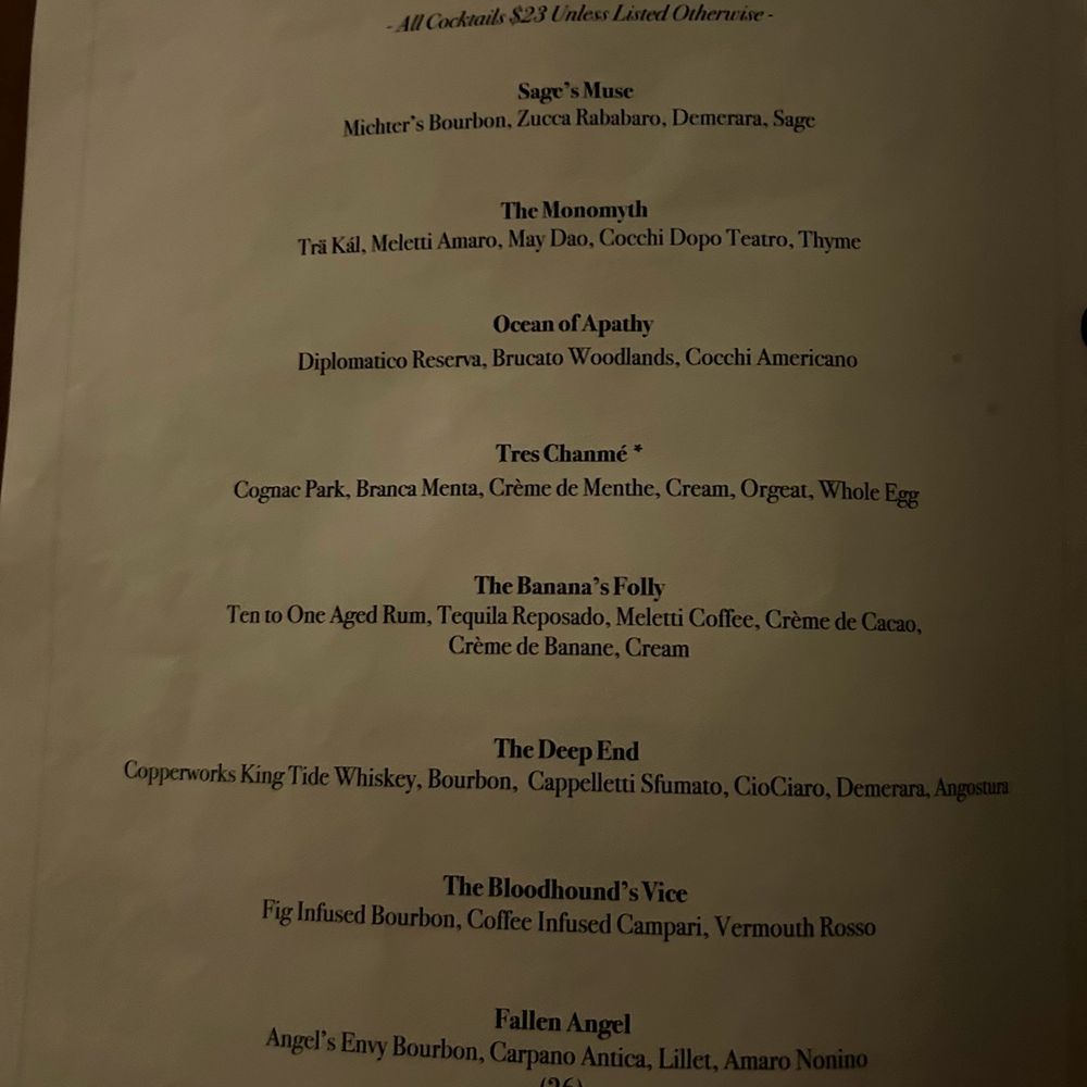 Deep Dive - Menu - Speakeasies Near Me - Seattle, Washington Deep Dive - Menu - Speakeasies Near Me - Seattle, Washington