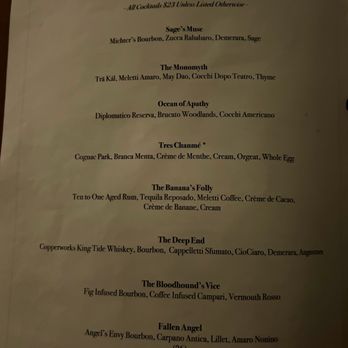 Deep Dive - Menu - Speakeasies Near Me - Seattle, Washington Deep Dive - Menu - Speakeasies Near Me - Seattle, Washington