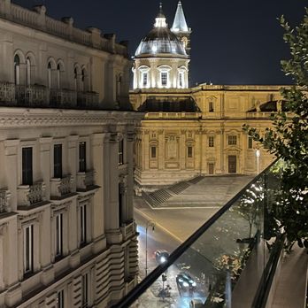 DoubleTree by Hilton Rome Monti - A view looking towards the church from the roof-top. - Hotels Near Me - Rome, RM