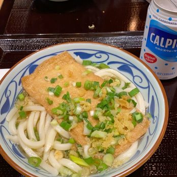 Marugame Udon - Kitsune Udon (bottom) and Nikutama Udon (top) - Japanese Near Me - Berkeley, California Marugame Udon - Kitsune Udon (bottom) and Nikutama Udon (top) - Japanese Near Me - Berkeley, California