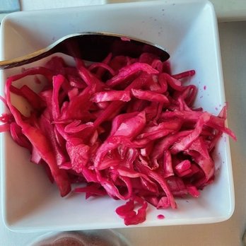 Saffron Kitchen - pickled cabbage - Halal Near Me - Buffalo, New York