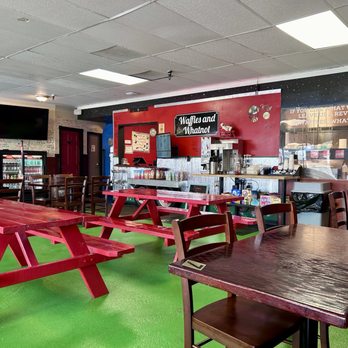 Waffles and Whatnot - Colorful & casual restaurant - Waffles Near Me - Anchorage, Alaska Waffles and Whatnot - Colorful & casual restaurant - Waffles Near Me - Anchorage, Alaska