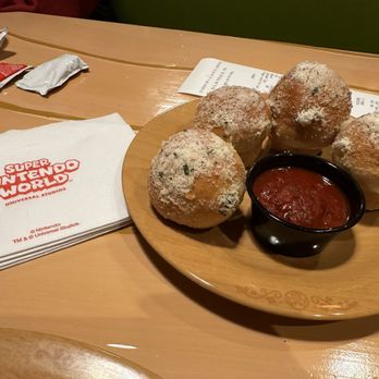 Toadstool Cafe - Toadstool Cheesy Garlic Knots - Cafes Near Me - Universal City, California Toadstool Cafe - Toadstool Cheesy Garlic Knots - Cafes Near Me - Universal City, California