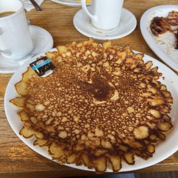 Lambert House Cafe - Sourdough pancake 4. Link it Up (not pictured) - Breakfast & Brunch Near Me - Yuba City, California Lambert House Cafe - Sourdough pancake 4. Link it Up (not pictured) - Breakfast & Brunch Near Me - Yuba City, California
