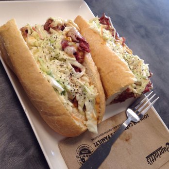 Capriotti's Sandwich Shop - Coleslaw pastrami exchanged the Swiss to Prov- Normally when I stop at the QC's I would go to Habanero's Mexican Cuisine. - Sandwiches Near Me - Davenport, Iowa