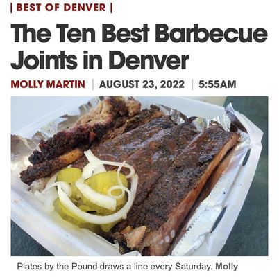 Plates by the Pound BBQ by null